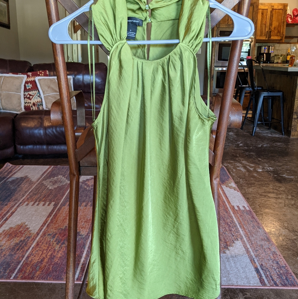 Silky Green Tank